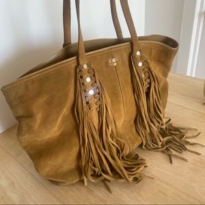 Zadig&Voltaire boho suede tote
